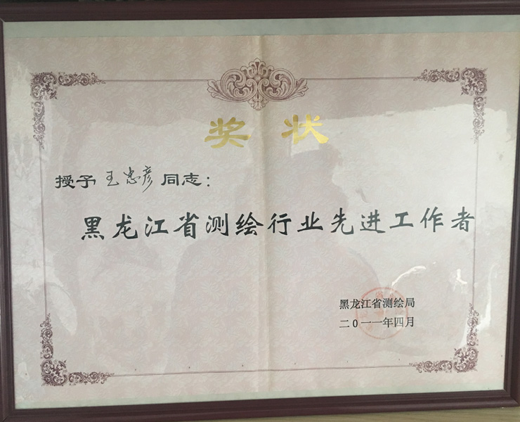 行业先进工作者